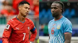 Mukau, figura del Congo, dio rotundo calificativo a Cristiano Ronaldo tras empate: "Envejecido..."
