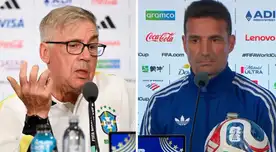 Scaloni rompió su silencio y lanzó firme respuesta a Ancelotti por hablar de Argentina: “Fue un..." Scaloni rompió su silencio y lanzó firme respuesta a Ancelotti por hablar de Argentina: “Fue un..."