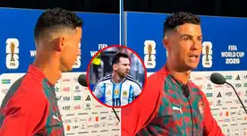 Cristiano Ronaldo ignoró a periodista que le preguntó por Lionel Messi tras su doblete: "Dale, dale" Cristiano Ronaldo ignoró a periodista que le preguntó por Lionel Messi tras su doblete: "Dale, dale"