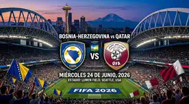 Bosnia vs. Qatar por el Mundial 2026: ¿a qué hora juegan y dónde ver el partido?