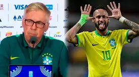 Carlo Ancelotti confirmó si Neymar debutará ante Escocia en el Mundial 2026: "Los 90 minutos"