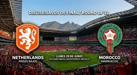 Países Bajos vs. Marruecos por Mundial 2026: ¿a qué hora juegan y dónde ver el partido?
