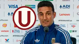 Scaloni, DT de Argentina, se rindió en elogios ante exjugador de Universitario: "A este lo quiero" Scaloni, DT de Argentina, se rindió en elogios ante exjugador de Universitario: "A este lo quiero"