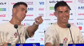 Cristiano Ronaldo tuvo un cruce con periodista y lo retó en plena conferencia: "Yo sé que no me quieres"