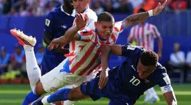 Juan José Cáceres reveló qué le respondió a Mbbapé en medio del Francia vs Paraguay: "¿Me querés dar un beso?"
