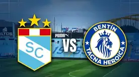 ¿A qué hora juega Sporting Cristal vs. Bentín Tacna Heroica HOY y qué canal transmite EN VIVO?
