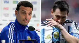 Scaloni contundente sobre si Lionel Messi debe seguir pateando los penales en el Mundial: "Él sabrá"