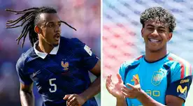 Jules Koundé respondió a los picantes comentarios de su compañero Lamine Yamal previo al Francia vs España: "Es una..."