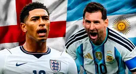 Alineaciones Argentina vs Inglaterra por Mundial 2026: el formidable once con Messi y Bellingham