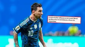Messi recibió fuertes calificativos de medios ingleses tras clasificar a la final del Mundial: “Es un…” Messi recibió fuertes calificativos de medios ingleses tras clasificar a la final del Mundial: “Es un…”