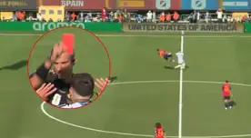 ¡Argentina con 10! Enzo Fernández y su brutal entrada que le costó la expulsión en la final del Mundial ¡Argentina con 10! Enzo Fernández y su brutal entrada que le costó la expulsión en la final del Mundial