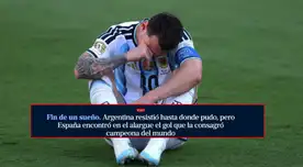 La desoladora reacción de la prensa argentina tras perder la final del Mundial 2026: "Fin de un sueño" La desoladora reacción de la prensa argentina tras perder la final del Mundial 2026: "Fin de un sueño"
