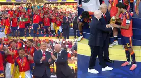 ¡SORPRESA MÁXIMA! Trump se roba el show en el Mundial 2026 tras posar junto a la selección de España en la tradicional foto de los campeones ¡SORPRESA MÁXIMA! Trump se roba el show en el Mundial 2026 tras posar junto a la selección de España en la tradicional foto de los campeones