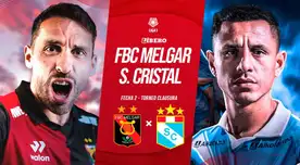 Sporting Cristal vs. Melgar EN VIVO HOY: a qué hora juegan, dónde ver y alineaciones por Clausura 2026