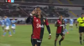 Jhonny Vidales marcó golazo para el 2-0 de Melgar sobre Sporting Cristal en Arequipa