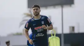 Nicolás Díaz listo para debutar con Alianza Lima ante Alianza Atlético