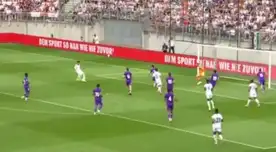 Golazo de Alexis Ciria para poner el 2-0 de Real Madrid ante Fiorentina por partido amistoso