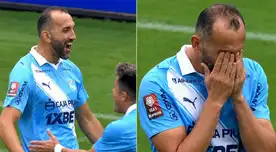 ¡Apareció el 'Pirata'! Hernán Barcos marcó el 1-0 ante Juan Pablo II y rompió en llanto durante el festejo ¡Apareció el 'Pirata'! Hernán Barcos marcó el 1-0 ante Juan Pablo II y rompió en llanto durante el festejo