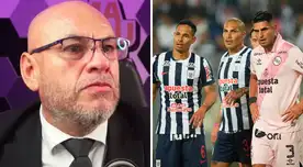 Mr Peet criticó a futbolista de Alianza Lima tras empate con Sport Boys: "Tiene que asumir"