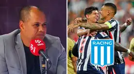 Henry Quinteros destacó a exfutbolista de Racing que firmó con Alianza Lima: "Muy importante"