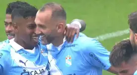 ¡Apareció el 'Pirata'! Hernán Barcos puso el 2-0 de Sporting Cristal sobre Sport Huancayo