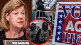 Tammy Baldwin, demócrata por Wisconsin, ADVIERTE previo a elecciones: "No habrá presencia del ICE en nuestros centros de votación"