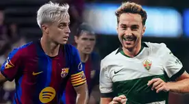 ¿A qué hora juega Barcelona vs Elche y dónde ver el partido de LaLiga de España?