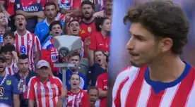 Julián Álvarez recibió fuertes comentarios de los hinchas del Atlético Madrid: "Dile que se vaya"