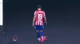 Julián Álvarez protagonizó una triste salida y no se despidió de los hincha del Atlético de Madrid