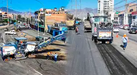 Importante avenida de Los Olivos se renueva: realizan trabajos de mejora que beneficiará a vecinos y conductores