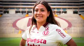 Alesia García, seleccionada peruana, elogió a Universitario tras firmar contrato: "El más grande"