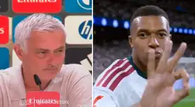 Mourinho 'advirtió' a Kylian Mbappé tras su hat-trick con Real Madrid: "Prefiero 40 con títulos"