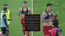 Javier Sanguinetti cuenta su verdad tras el tenso momento que enfureció a Sport Boys: "Respeto"