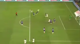 ¡Golazo! César Inga sacó un fuerte disparo para darle el empate a Universitario ante Comerciantes Unidos