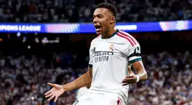 Kylian Mbappé anotó el 1-0 de Real Madrid sobre Inter de Milán por la Champions League