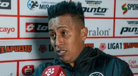 Christian Cueva pide a la Liga 1 que tome medidas con el arbitraje: "Nos metieron la mano"