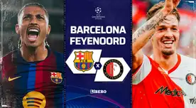 Partido Barcelona vs Feyenoord EN VIVO: dónde ver, a qué hora juegan y alineaciones por Champions League