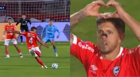 ¡Golazo! Maximiliano Amondarain anotó desde fuera del área el 2-0 de Cienciano sobre Montevideo City