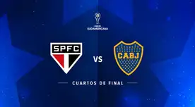 ¿A qué jora juega Boca Juniors vs Sao Paulo y dónde ver partido por Copa Sudamericana?
