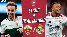 Real Madrid vs Elche EN VIVO vía DSports: a qué hora juega, dónde ver y pronóstico por LaLiga