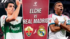 Real Madrid vs. Elche EN VIVO y EN DIRECTO por DSports: transmisión del partido