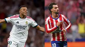 ¿A qué hora juega Real Madrid vs Atlético de Madrid y dónde ver el derbi por LaLiga española?