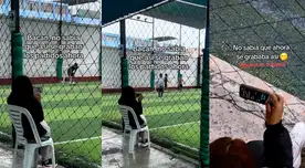 Mujer finge tomar fotos en pichanga, pero en realidad revisaba celular: "Ahora se graba así" Mujer finge tomar fotos en pichanga, pero en realidad revisaba celular: "Ahora se graba así"