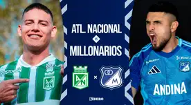 Atlético Nacional vs Millonarios EN VIVO por la Liga Colombiana: canal, hora y pronóstico Atlético Nacional vs Millonarios EN VIVO por la Liga Colombiana: canal, hora y pronóstico