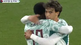 ¡Locura! Joao Félix anotó el 1-0 de Portugal sobre Noruega por la Nations League