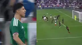 ¡Llegó el empate! Víctor Guzmán anotó de cabeza el 1-1 de México ante la selección peruana