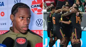 Jonathan David, delantero de Canadá, elogió el rendimiento de la selección peruana: "Muy difícil"