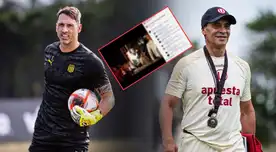 Sebastián Britos sorprendió con mensaje a Fabián Bustos tras su regreso a Universitario: "Éxitos"