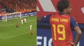 ¡Obra de arte! Lamine Yamal anotó un golazo para el 1-0 de España vs República Checa ¡Obra de arte! Lamine Yamal anotó un golazo para el 1-0 de España vs República Checa