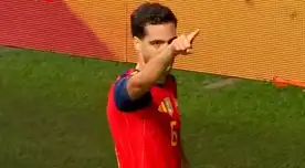 ¡Lo volvió a hacer! Gol de Mikel Merino sobre el final para el 3-1 de España vs República Checa